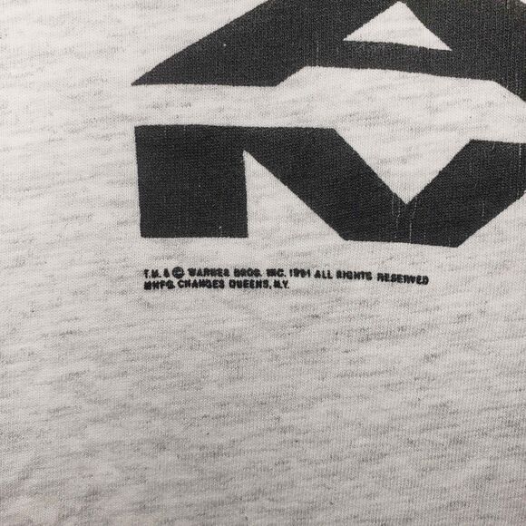 Vintage 1991 Looney Tunes Taz Dunk Michael Jordan Spike Lee Changes Large - Picture 4 of 8